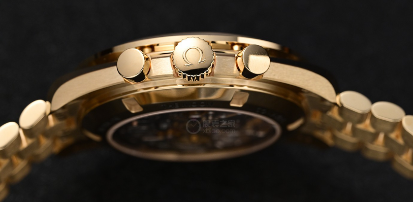 歐米茄（OMEGA）推出採用Moonshine 18K金材質制成的超霸繫列專業月球錶